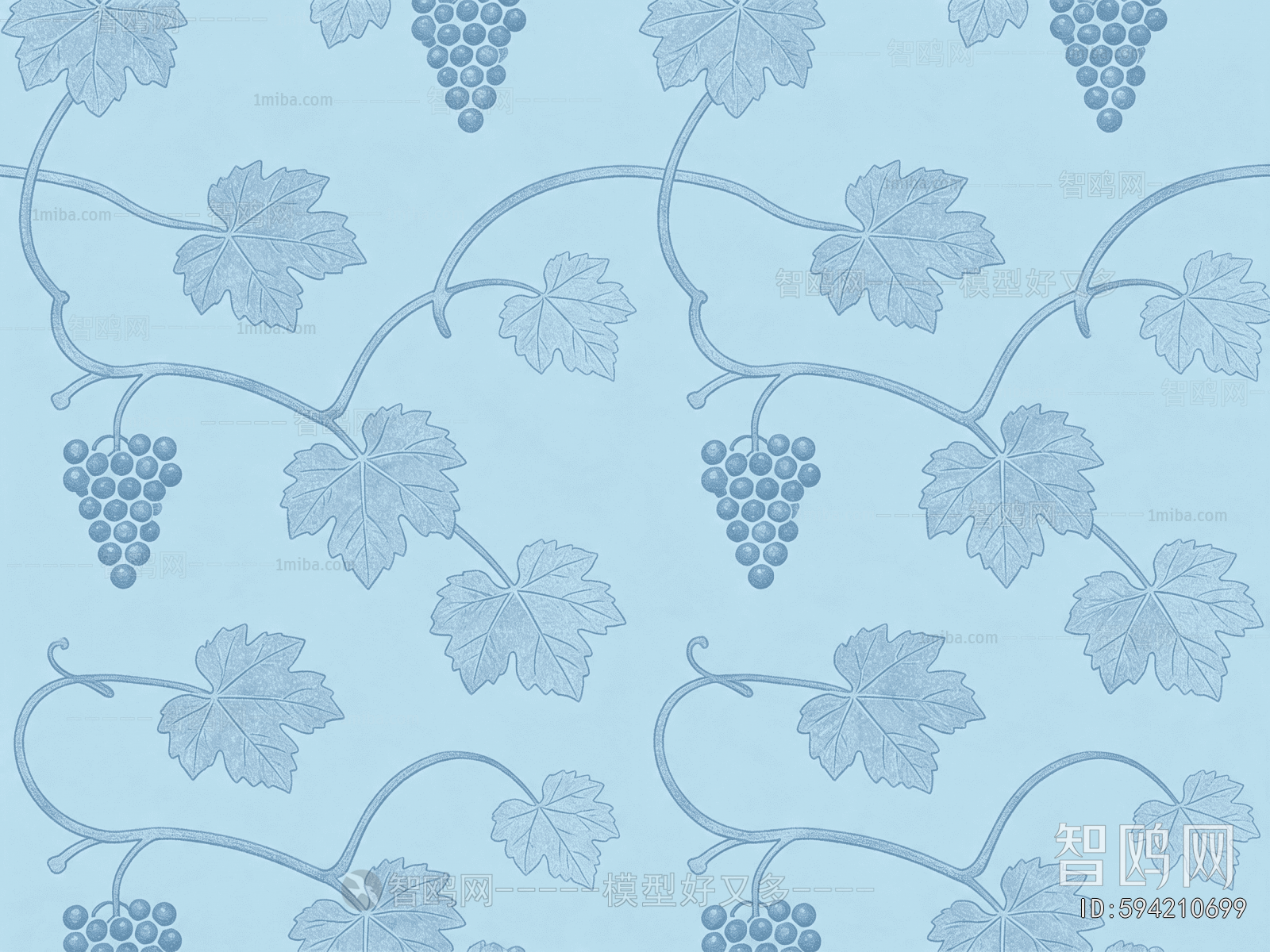 Animal And Plant Pattern Wallpaper
