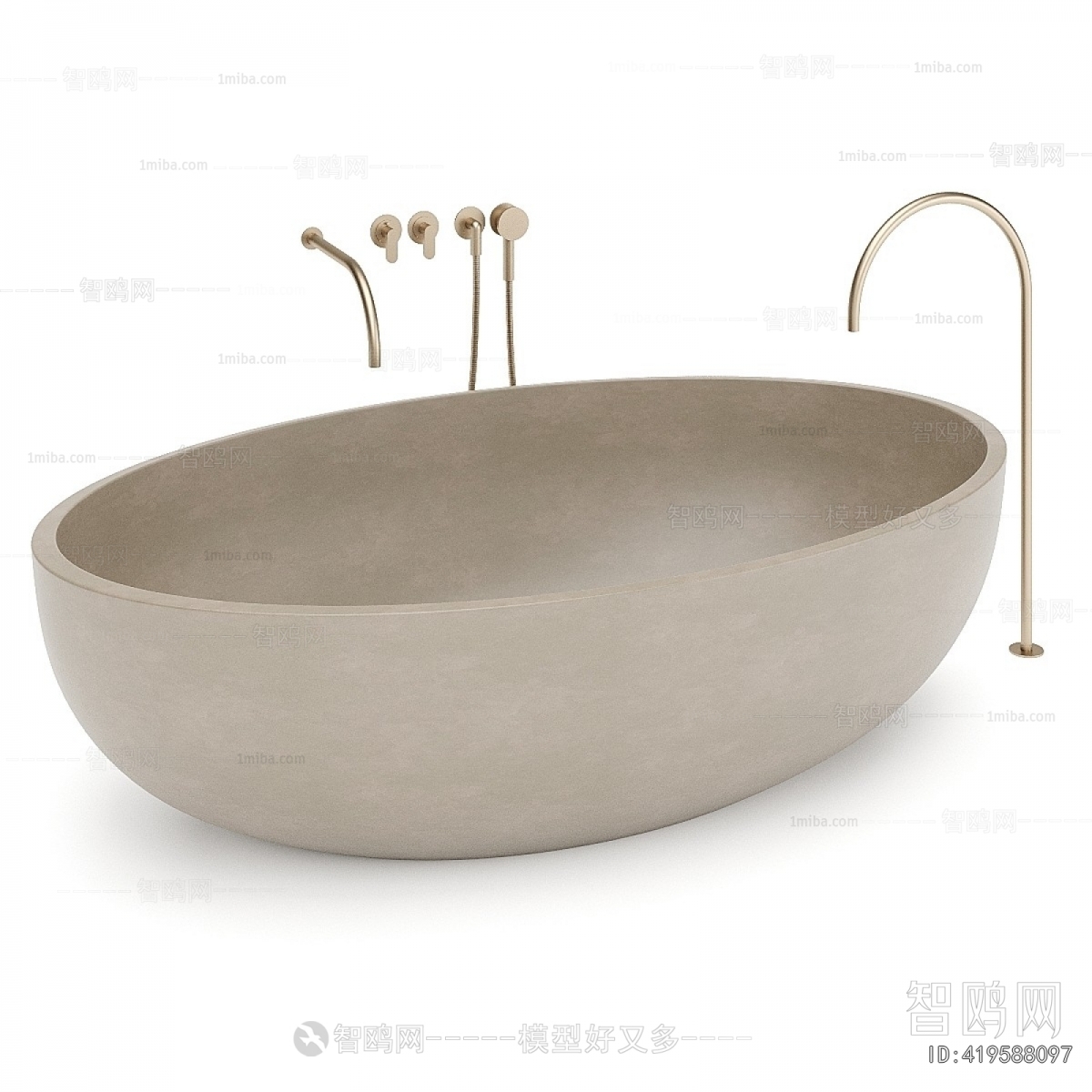 Modern Bathtub