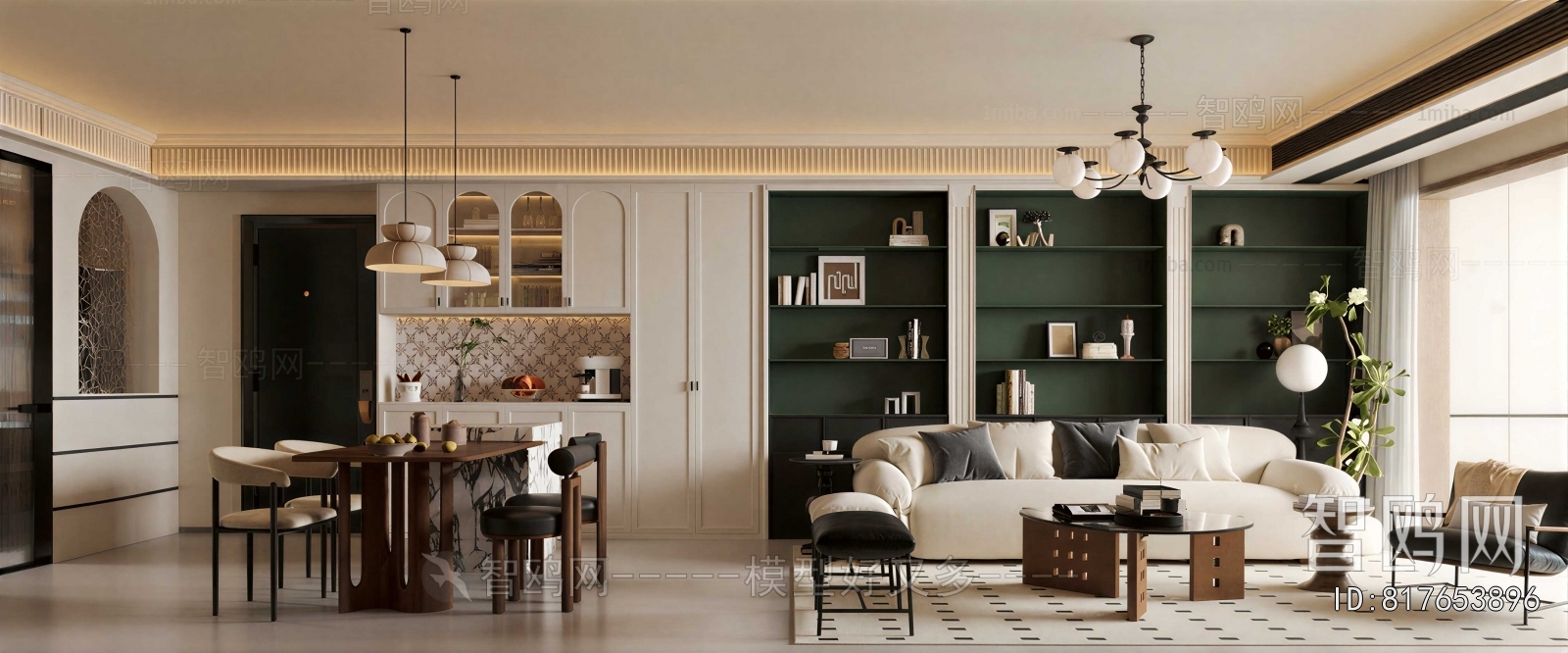 French Style A Living Room