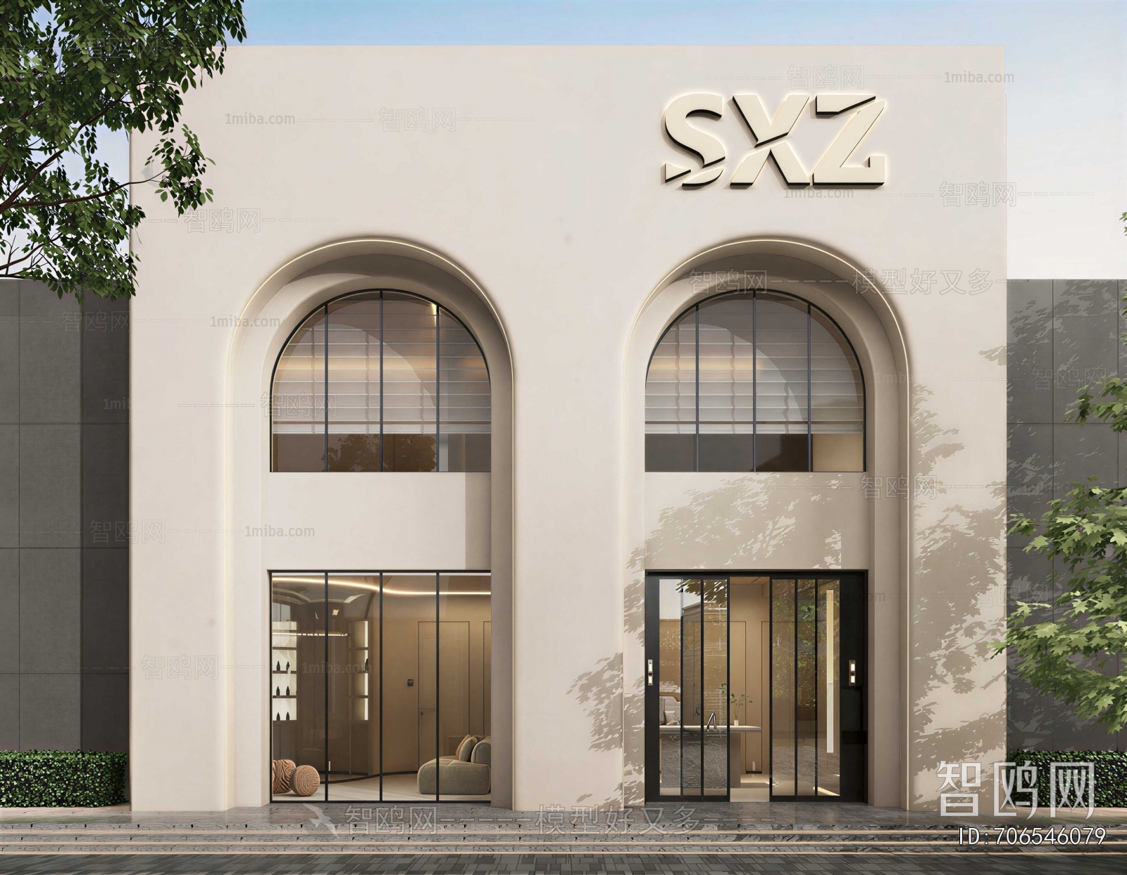 Modern Facade Element