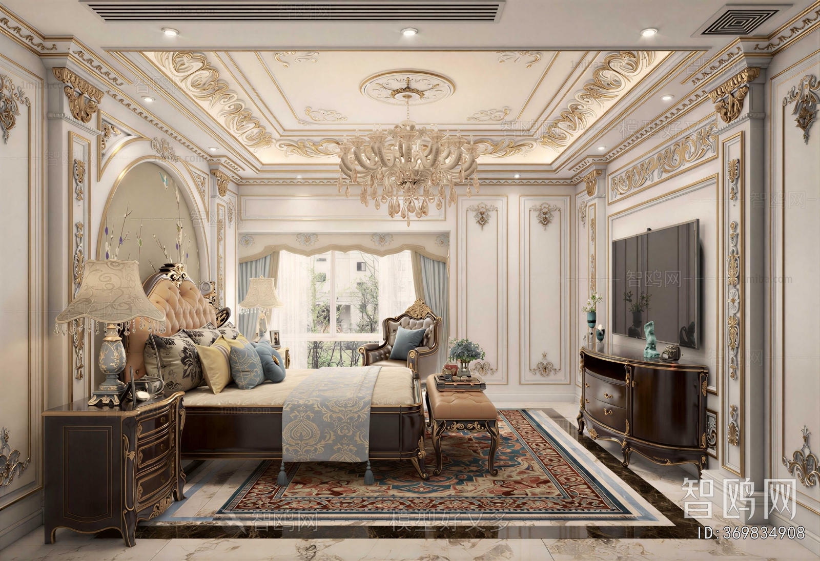 European Style Bedroom