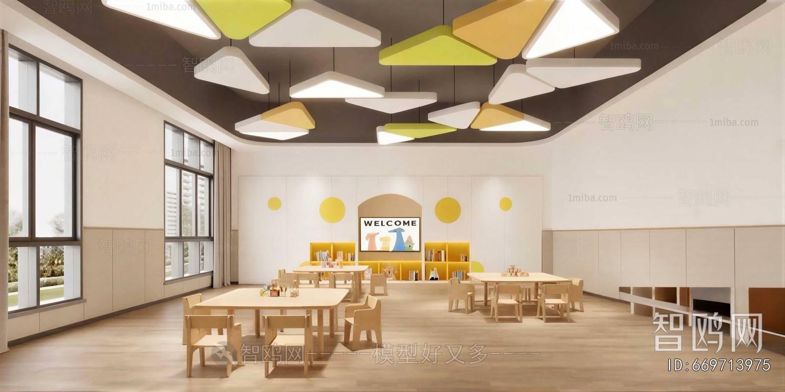 Modern Kindergarten Classrooms