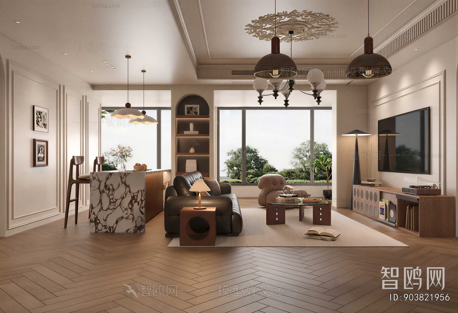 French Style A Living Room