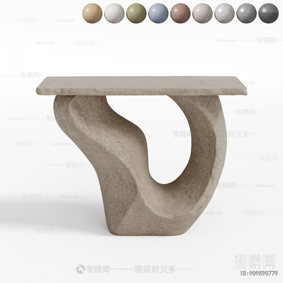 Wabi-sabi Style Console