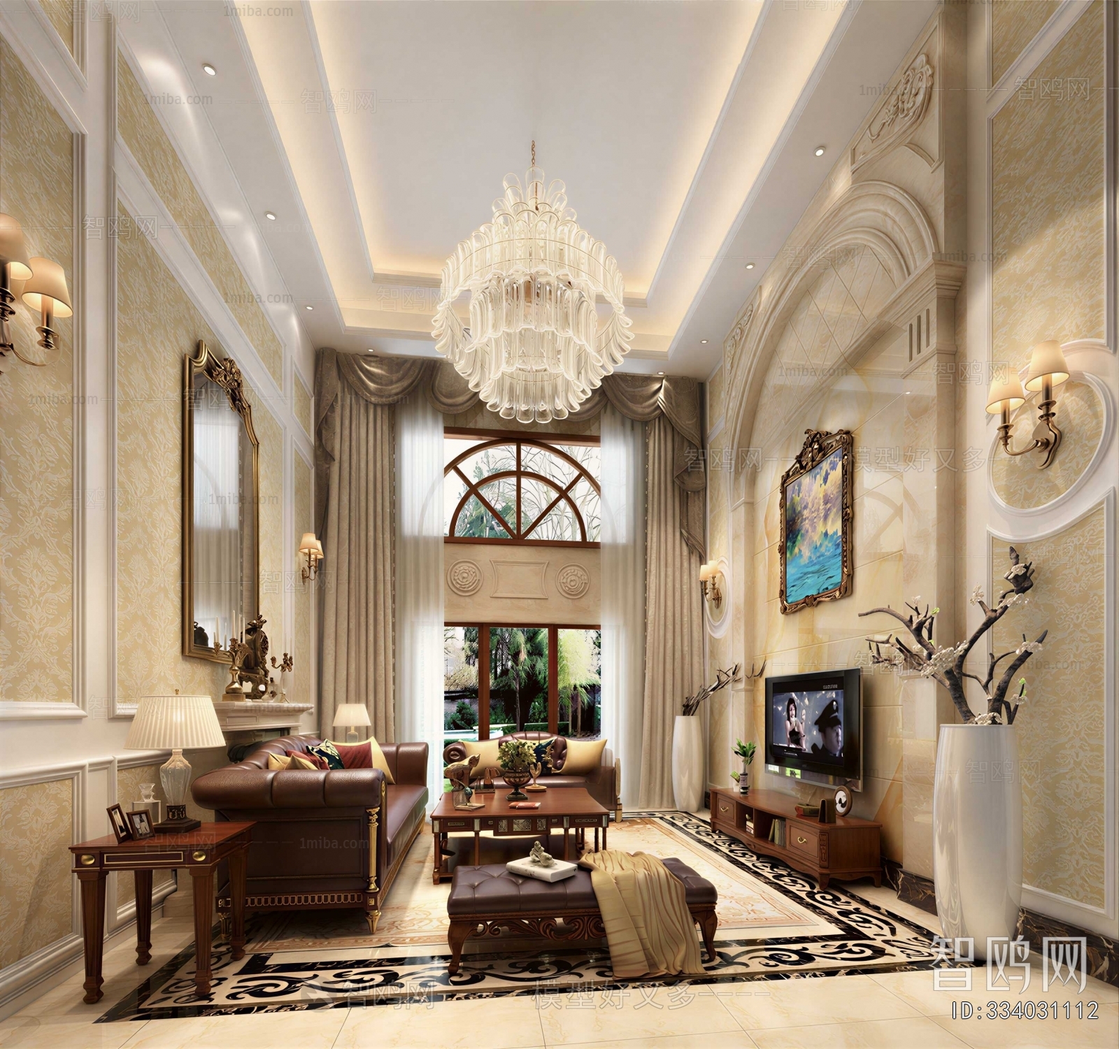 European Style A Living Room