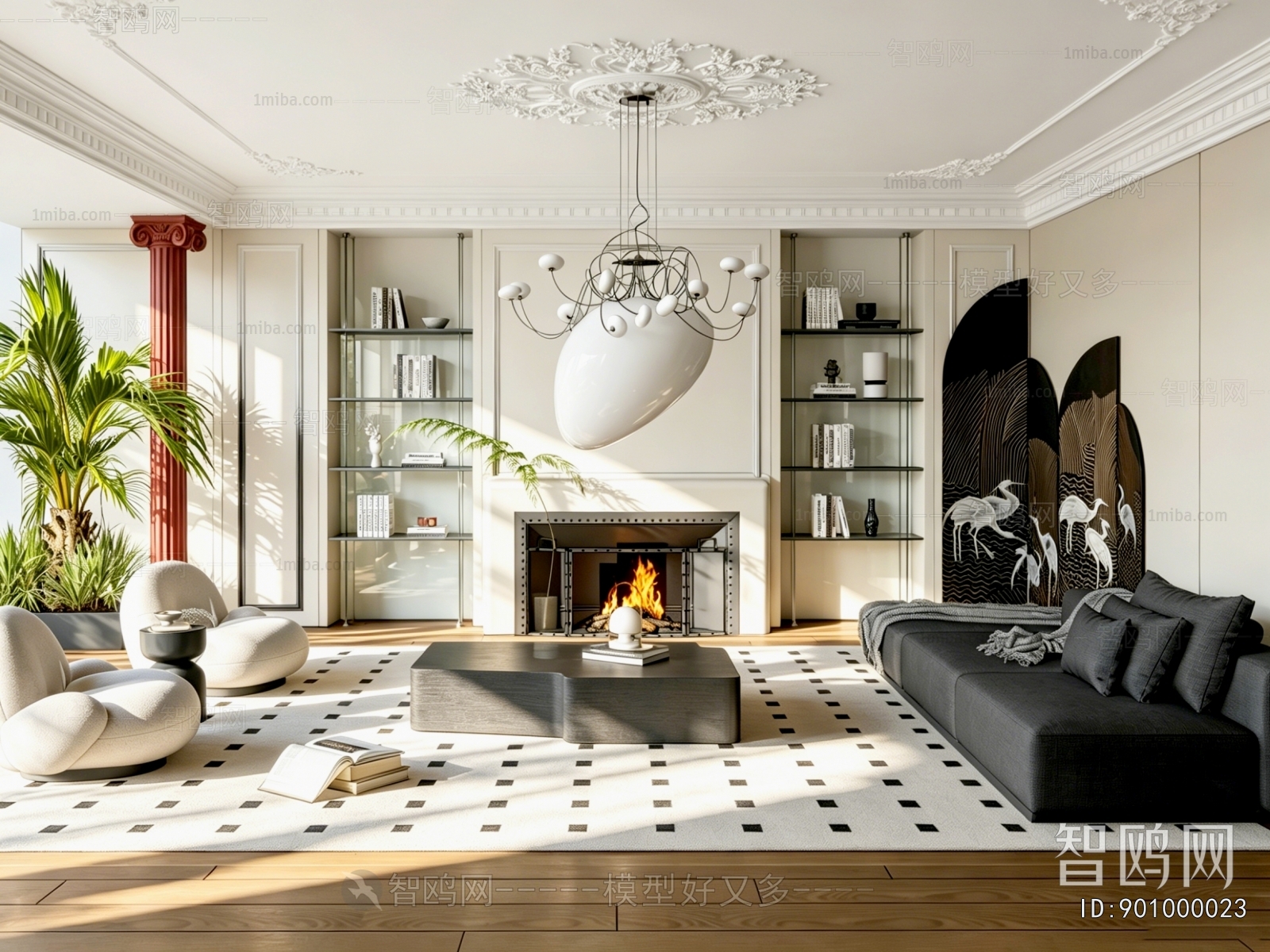 French Style A Living Room