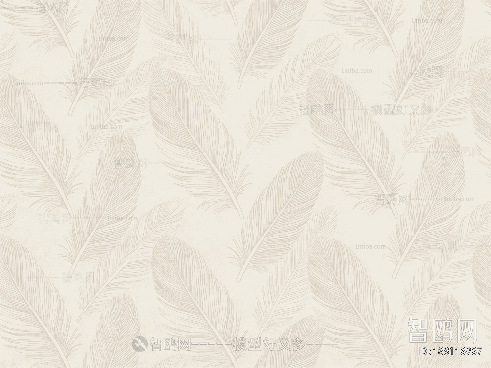 Animal And Plant Pattern Wallpaper
