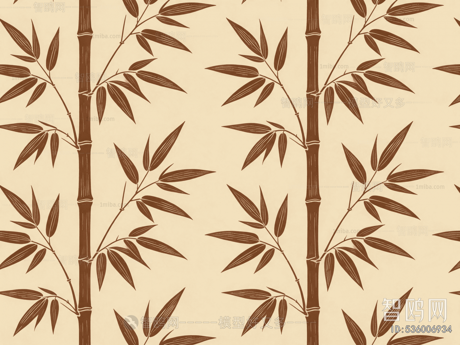 Animal And Plant Pattern Wallpaper