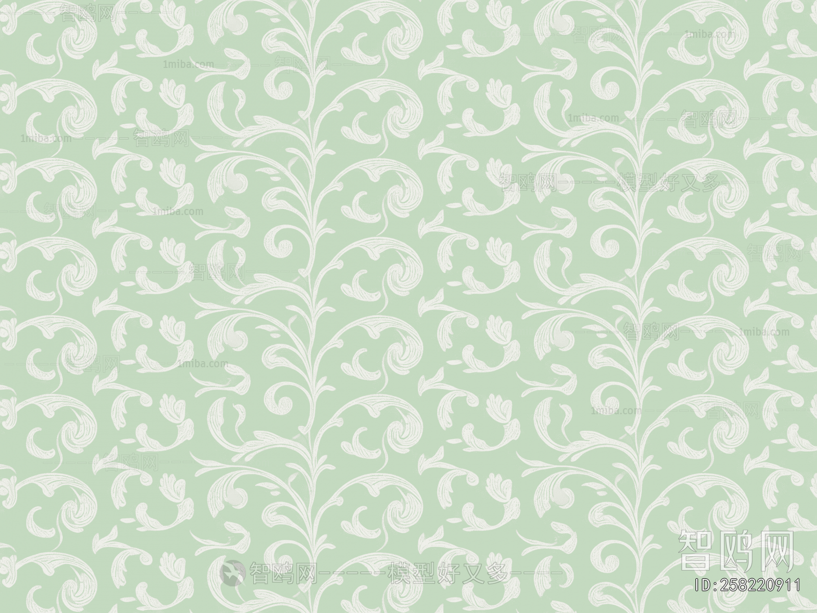 Animal And Plant Pattern Wallpaper