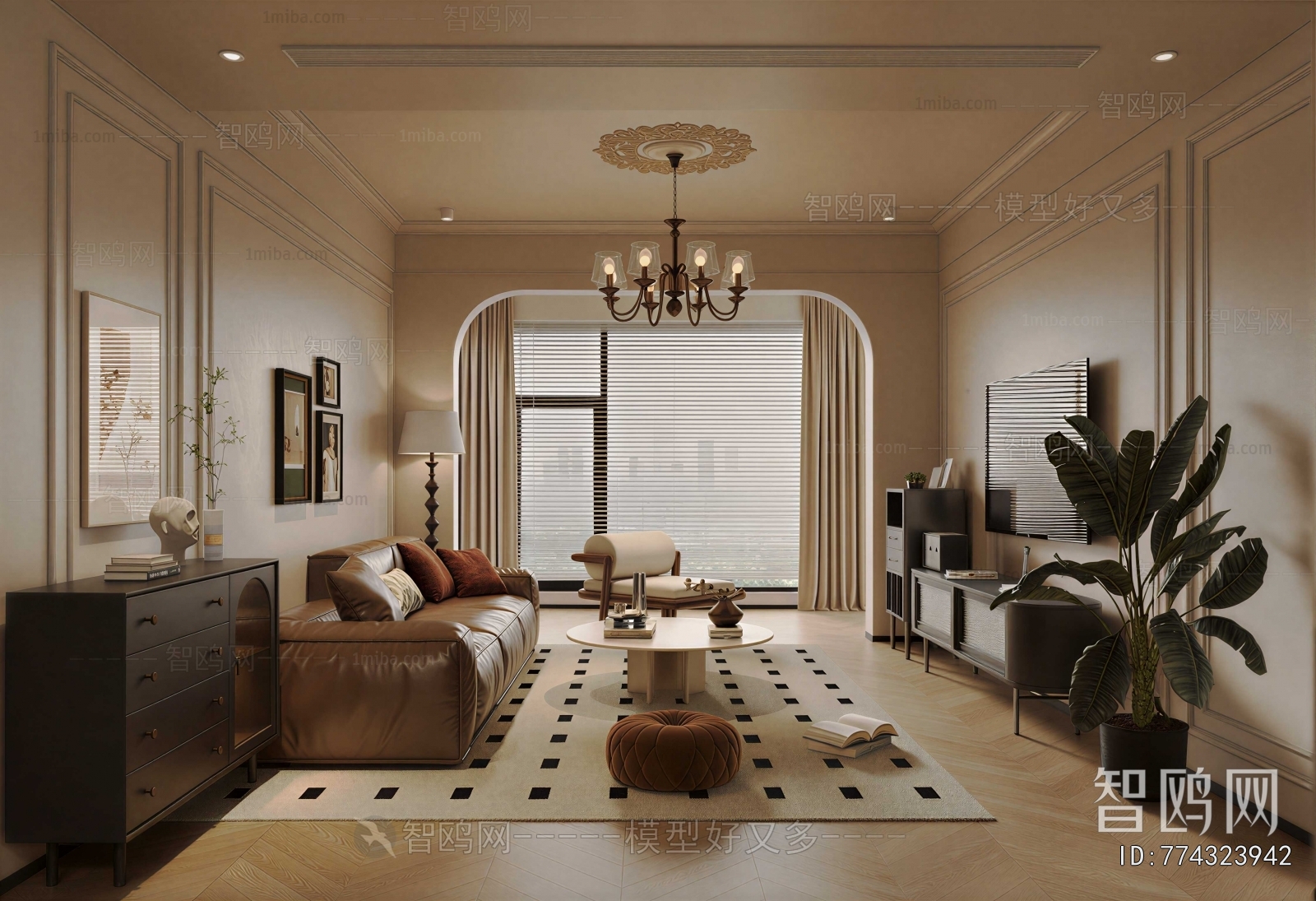 French Style A Living Room