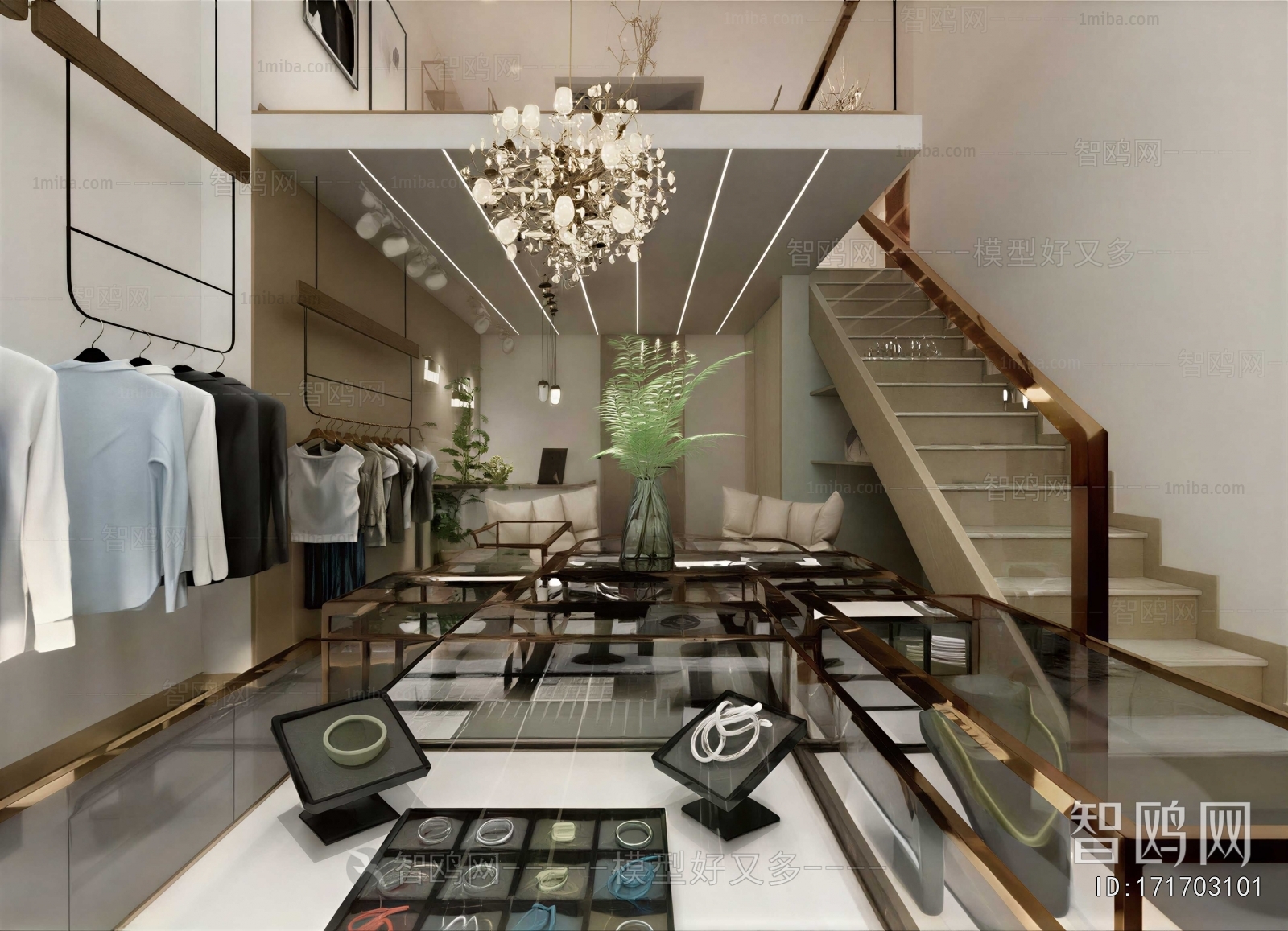 Modern Clothing Store