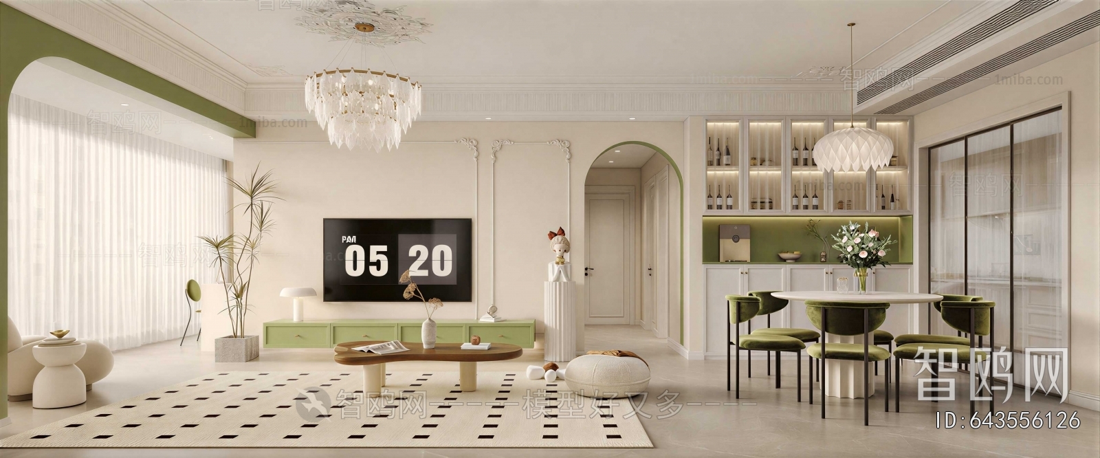French Style A Living Room
