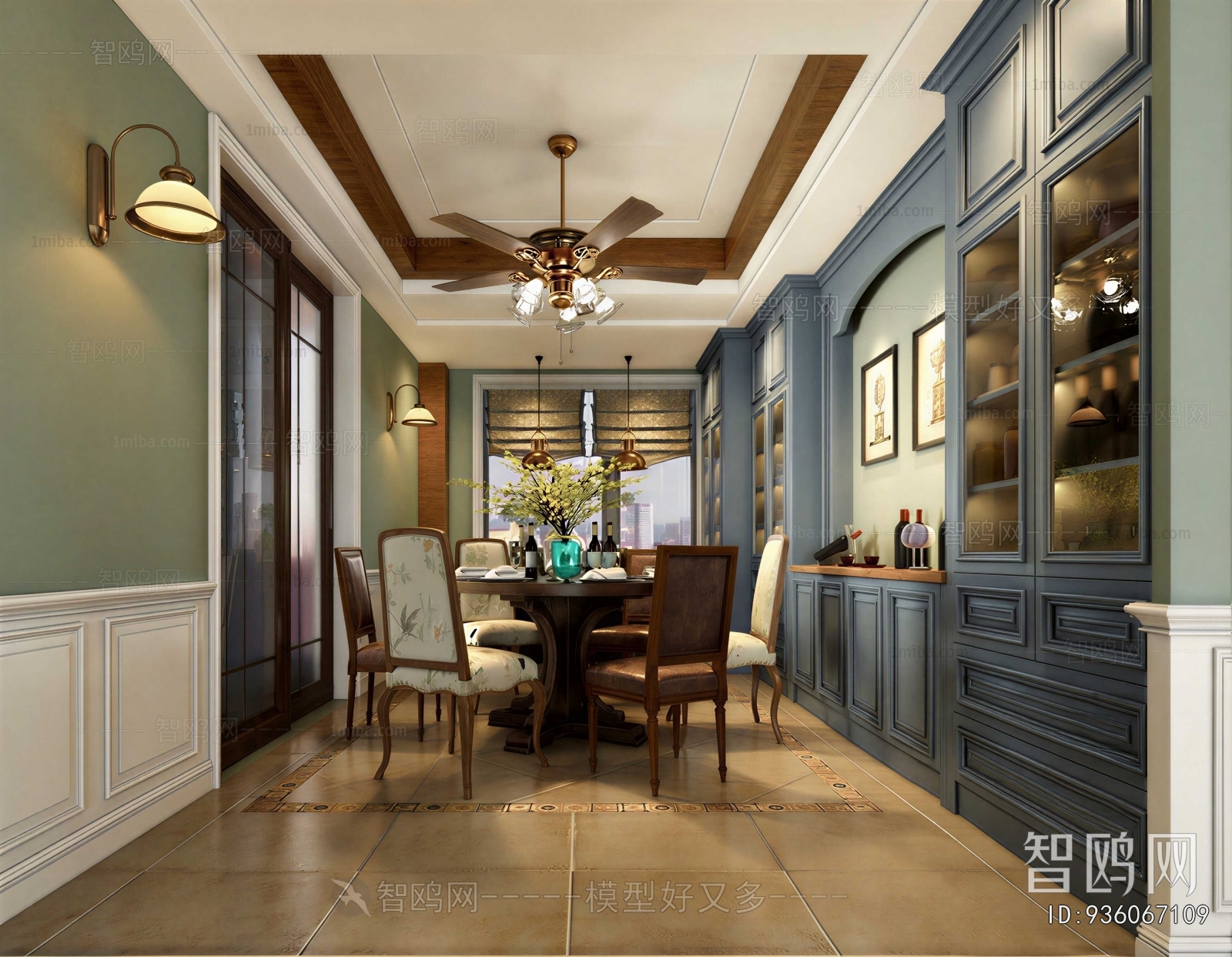 American Style Dining Room