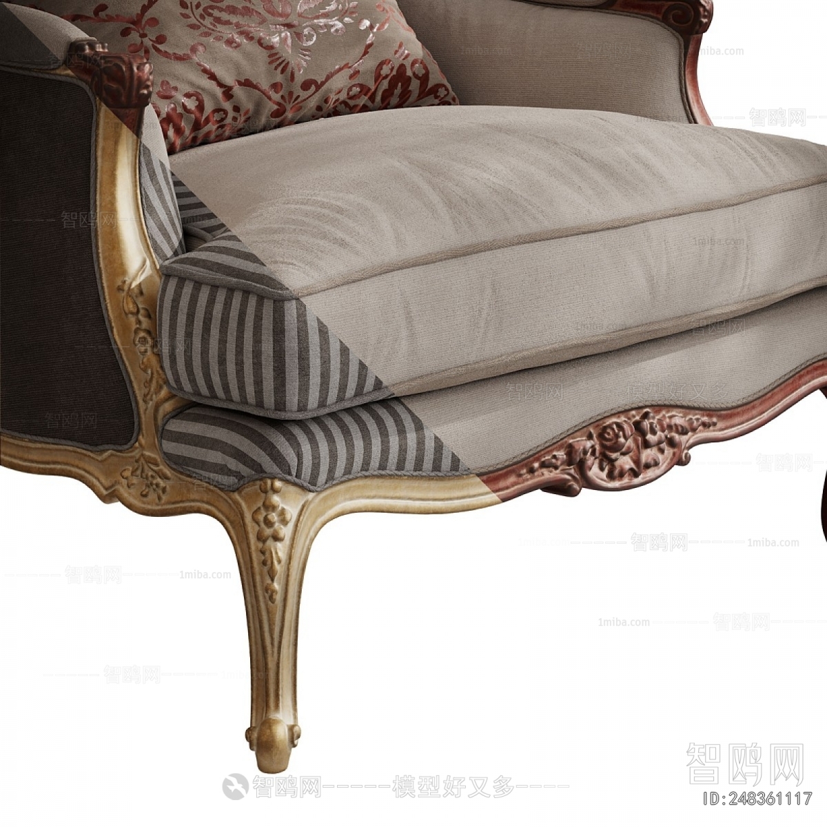 American Style Single Sofa
