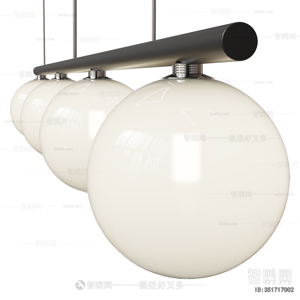 Modern Long Chandelier