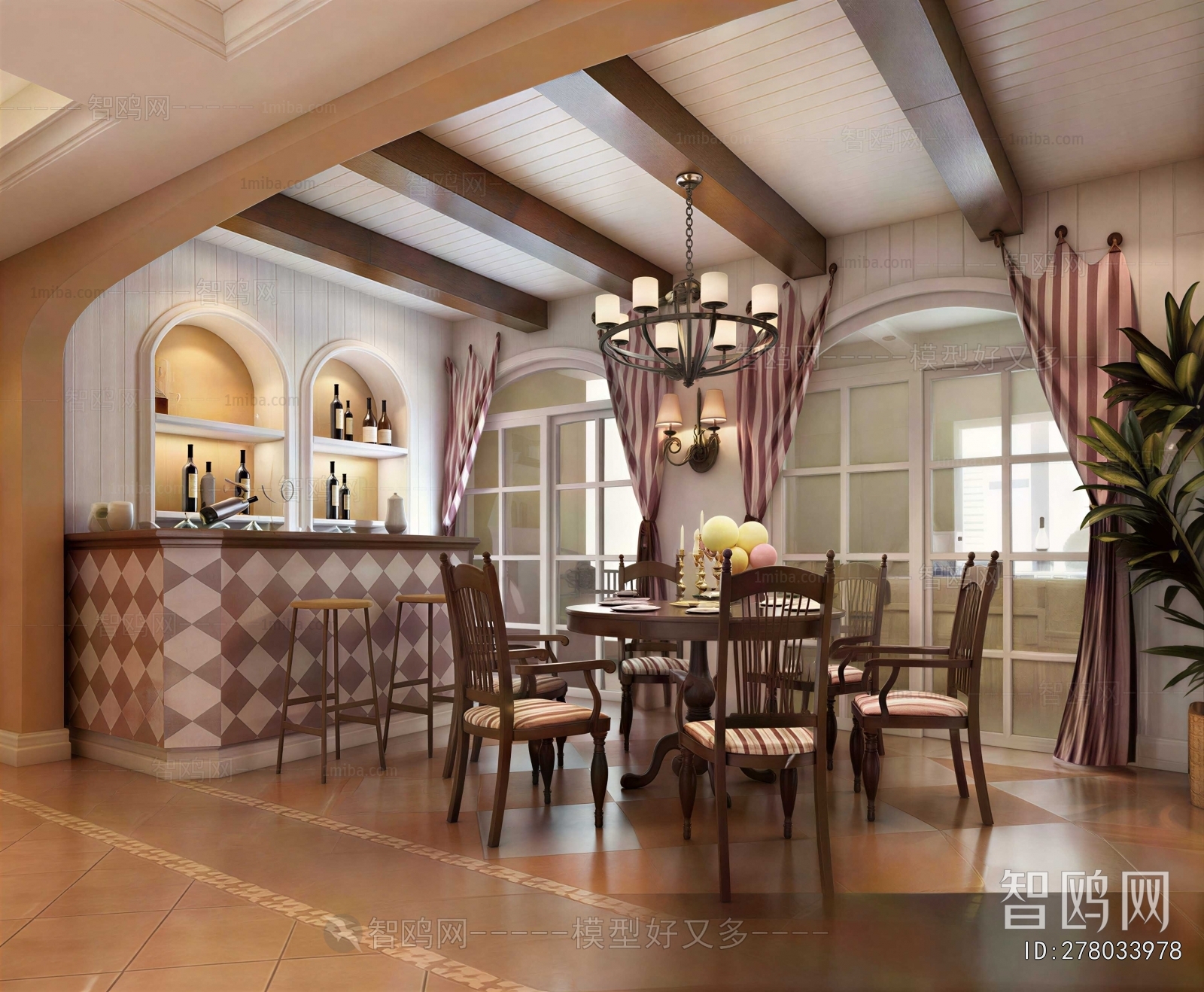 American Style Dining Room