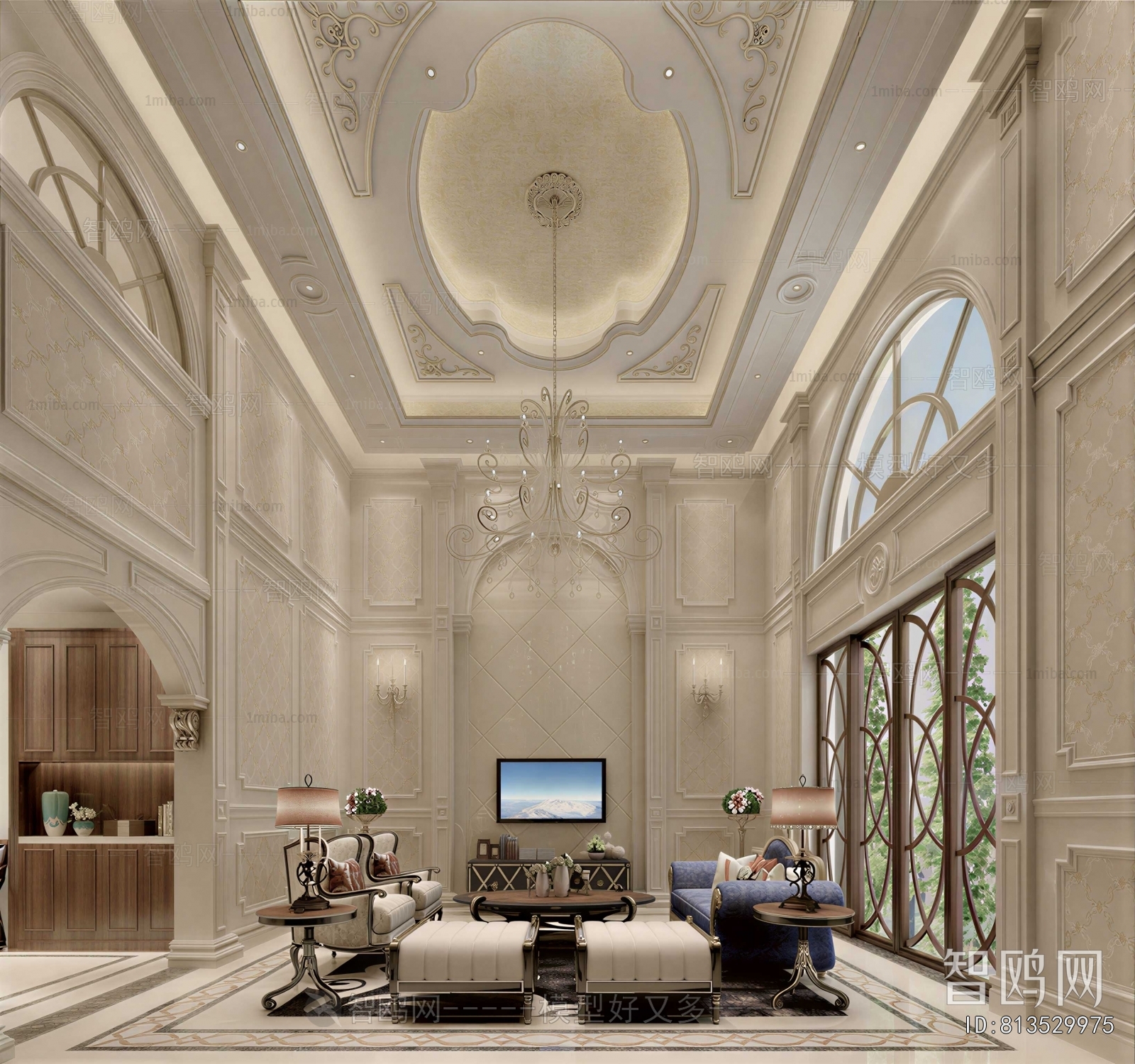 European Style A Living Room