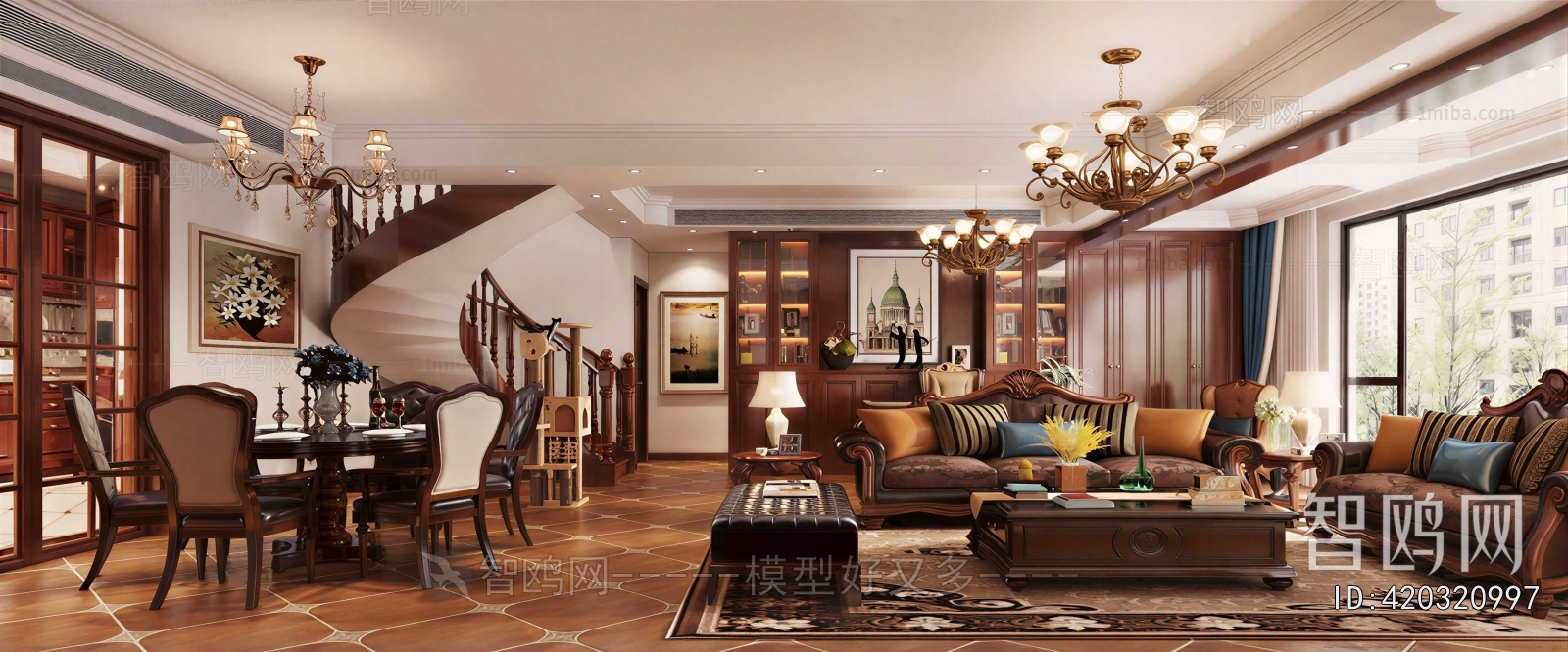 European Style A Living Room