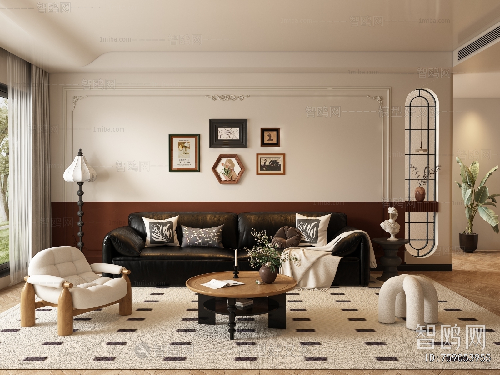 French Style A Living Room