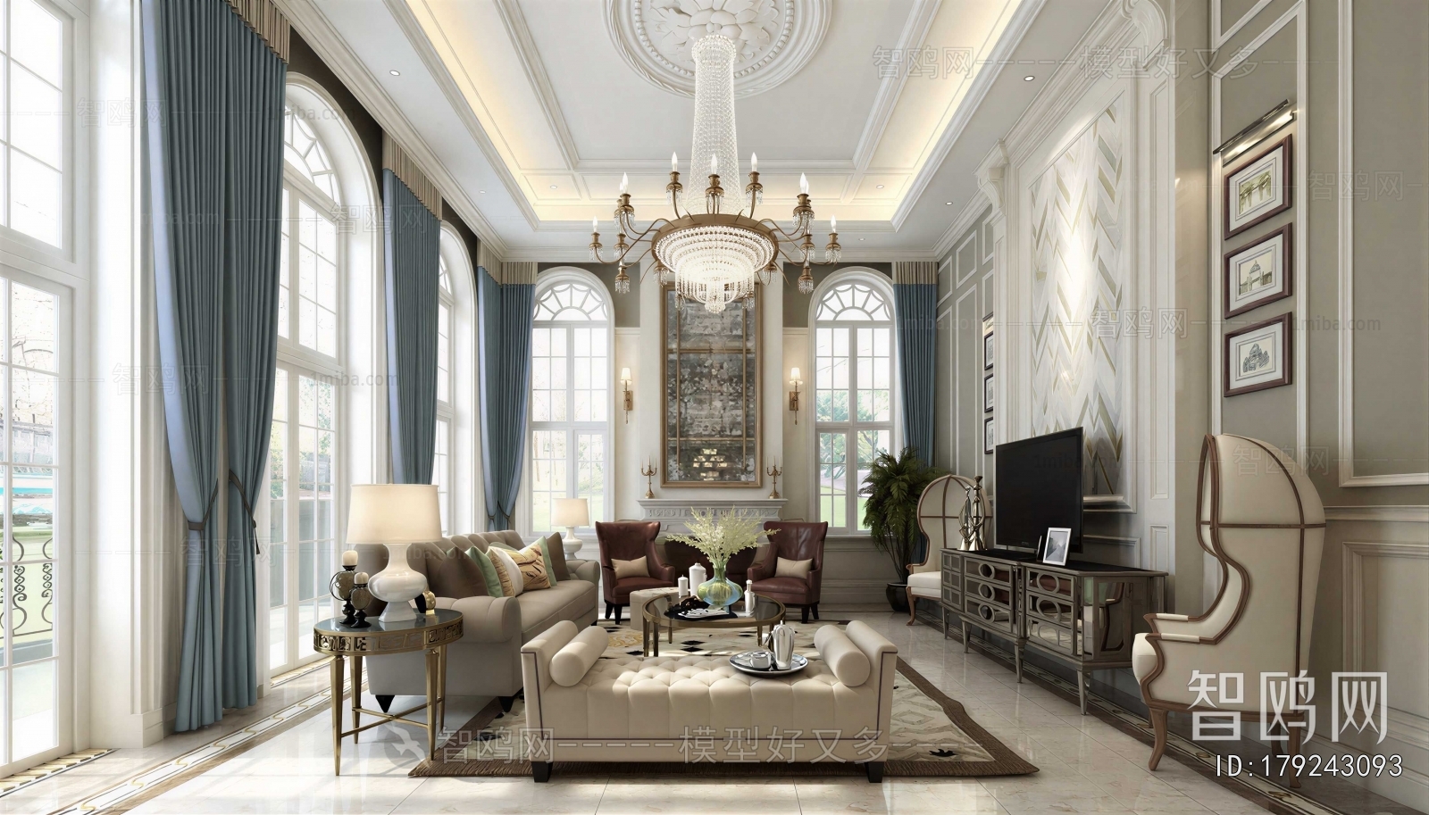 European Style A Living Room