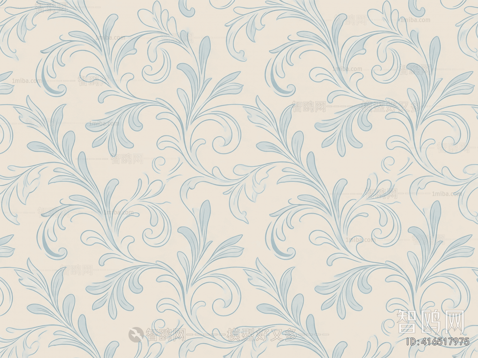 Animal And Plant Pattern Wallpaper