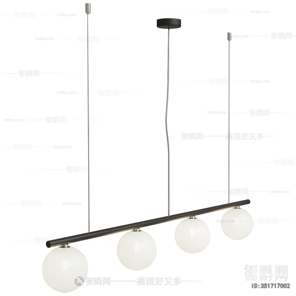 Modern Long Chandelier