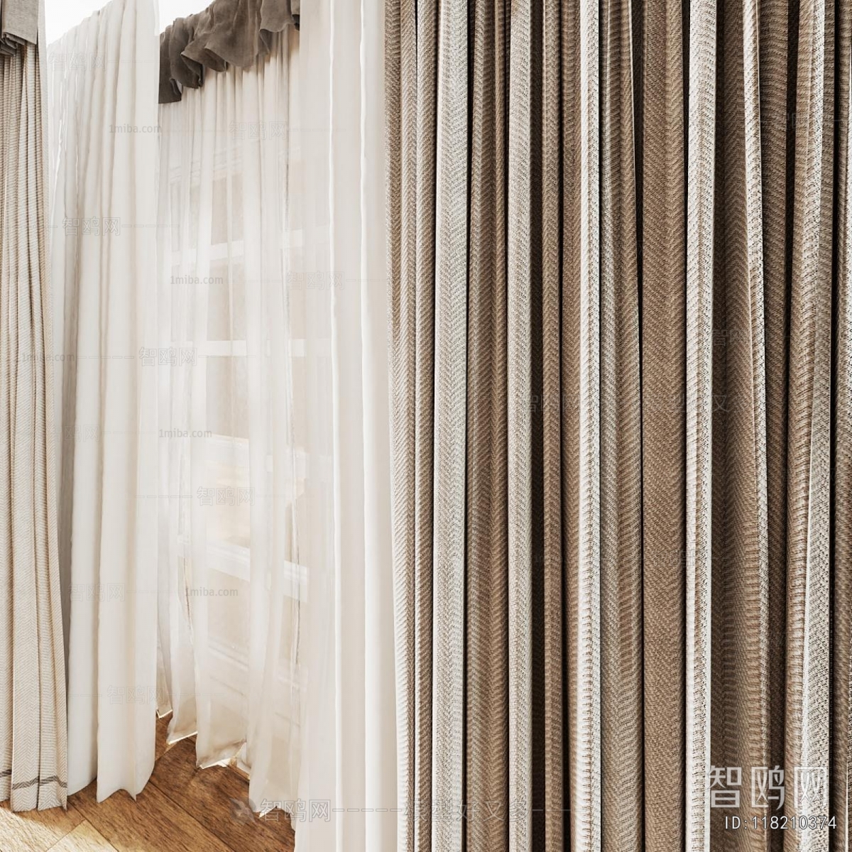 Modern The Curtain