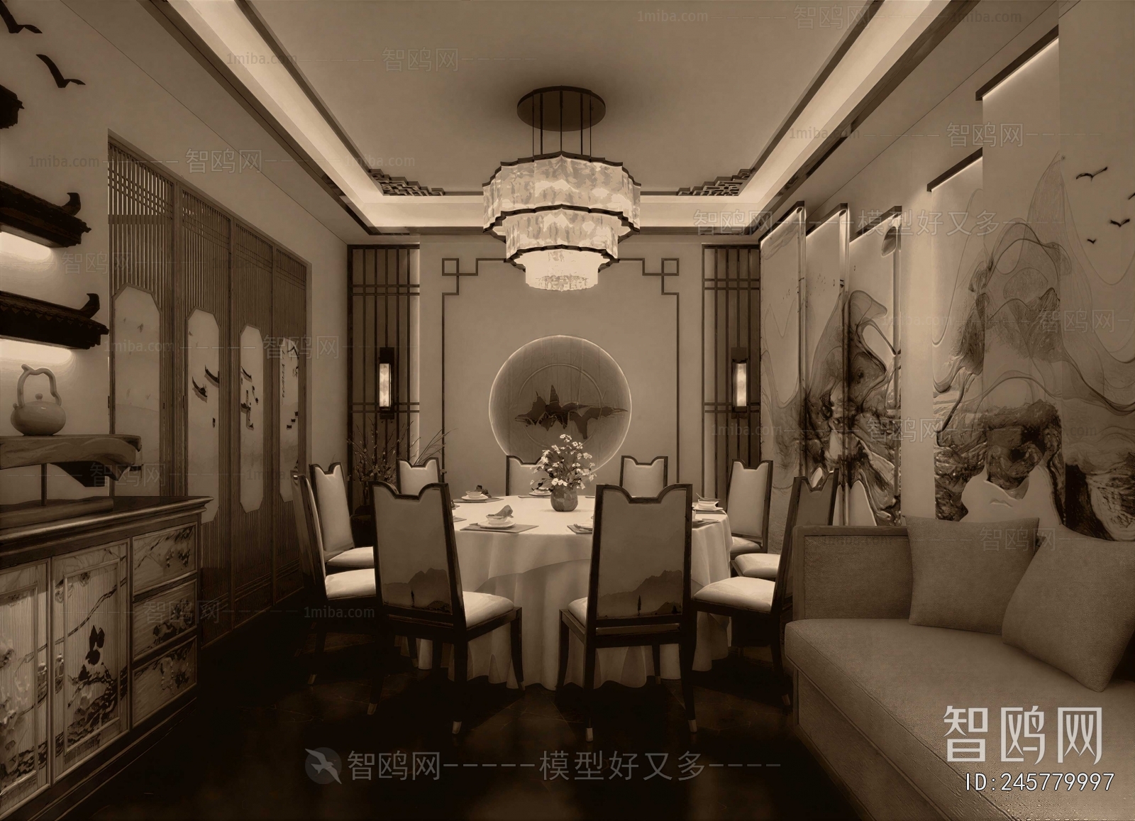New Chinese Style Restaurant Box