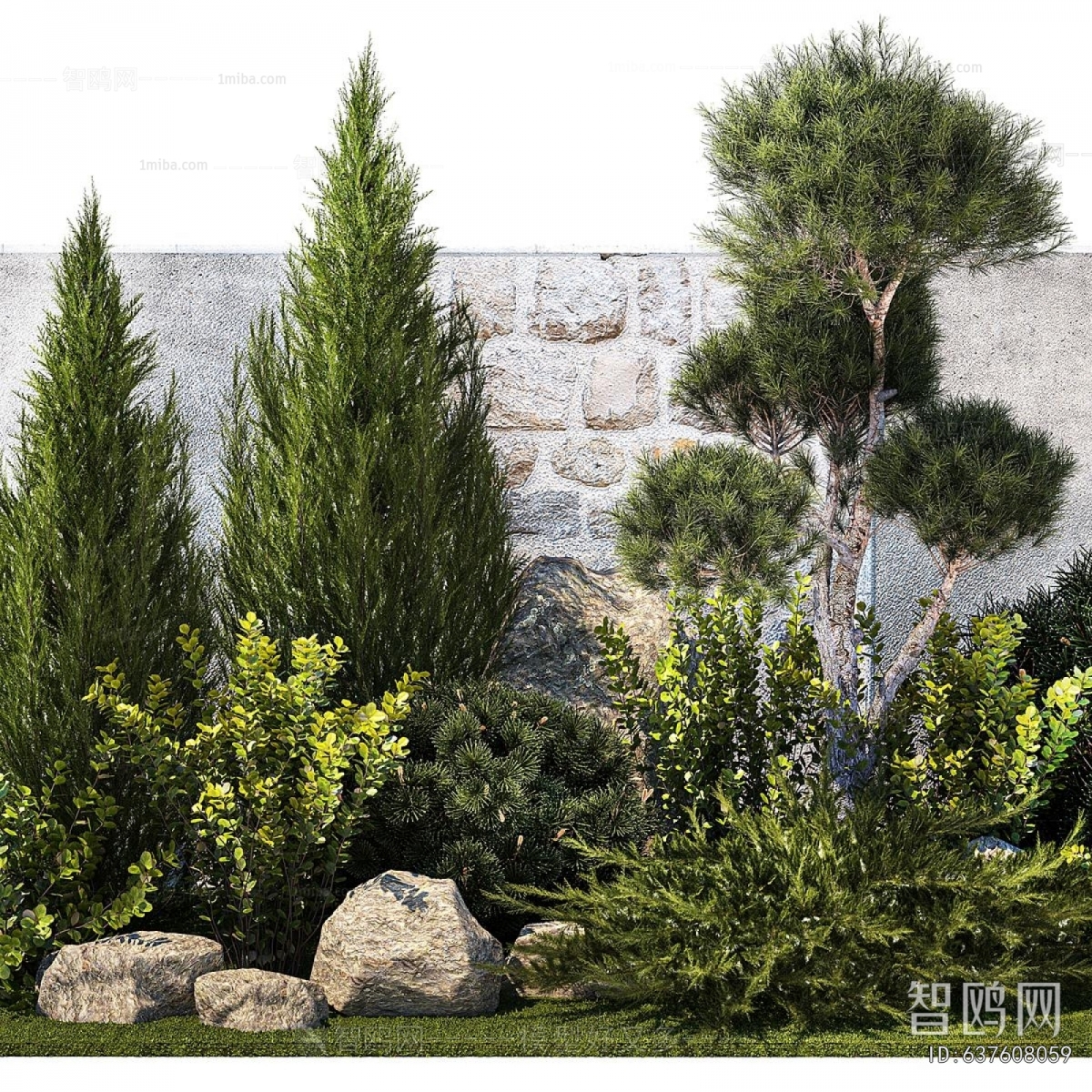 Modern Shrubbery