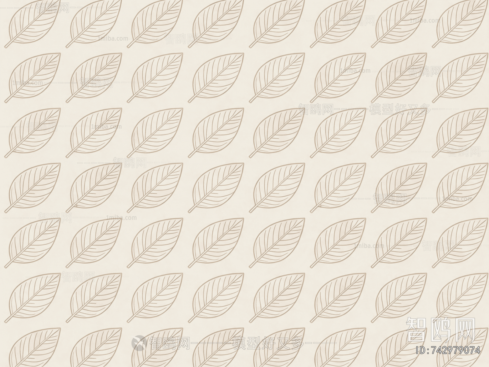 Animal And Plant Pattern Wallpaper