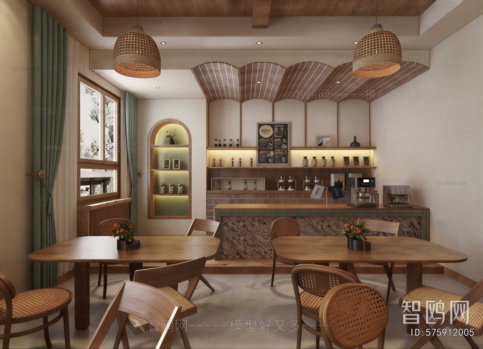 Wabi-sabi Style Cafe