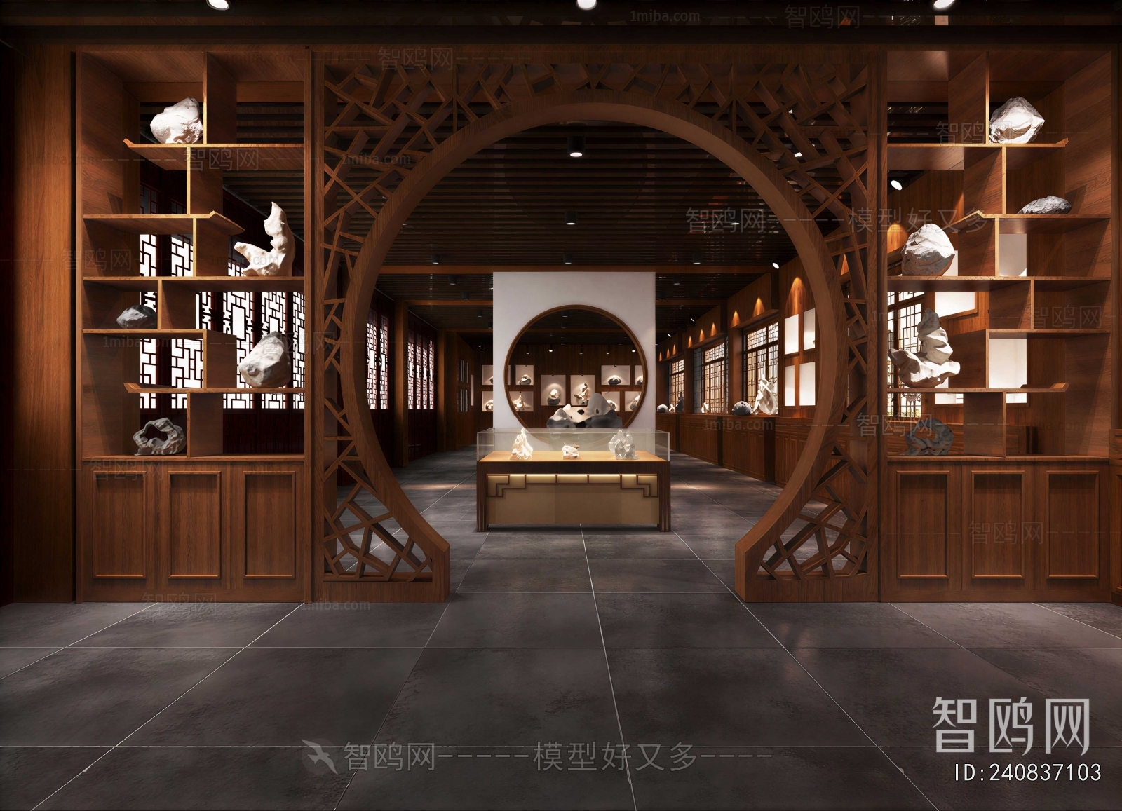 Chinese Style Exhibition Hall