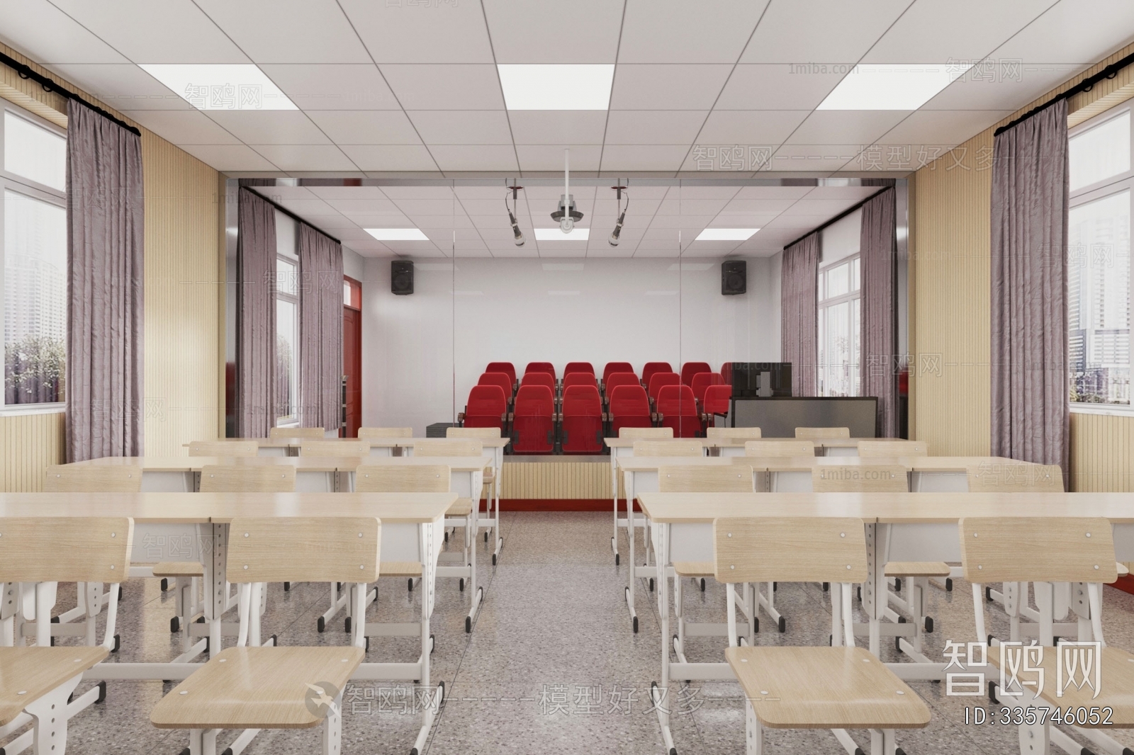 Modern School Classrooms