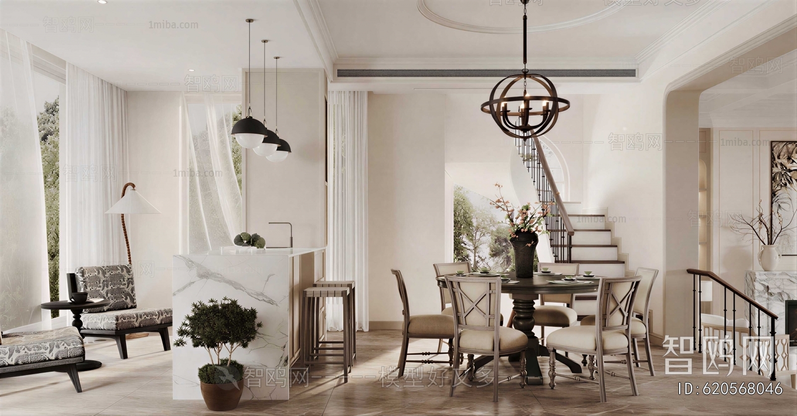 American Style Dining Room