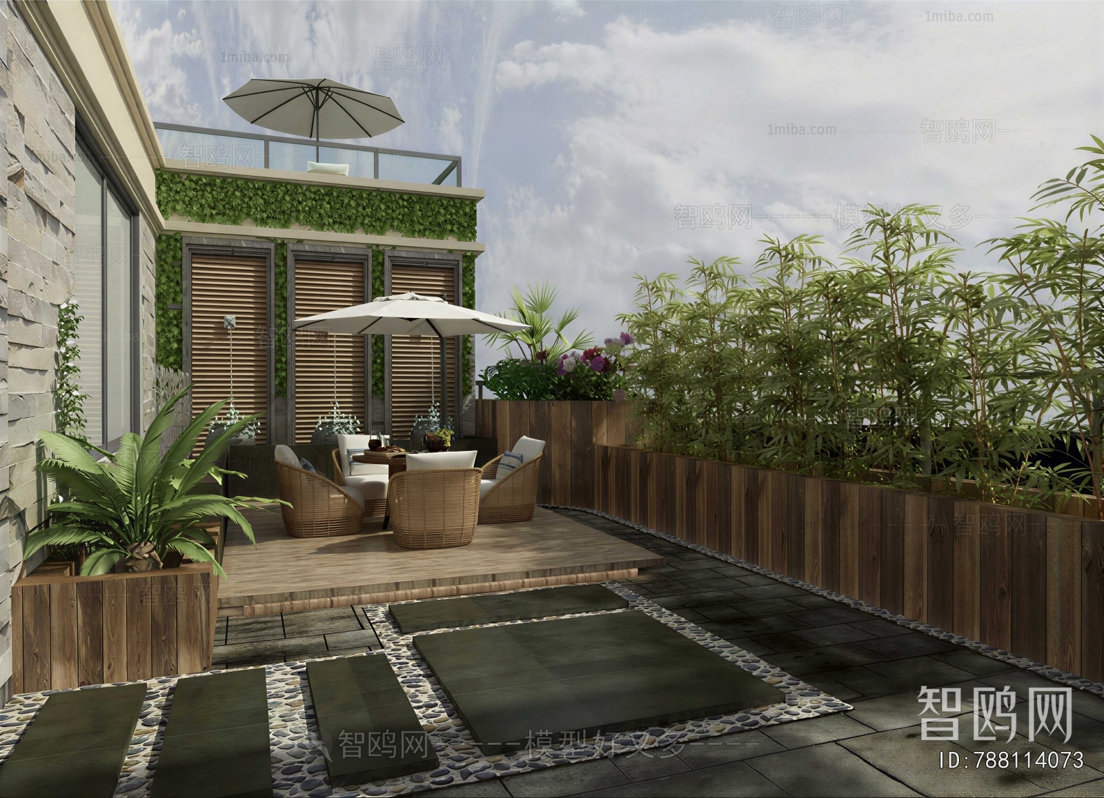 Modern Terrace