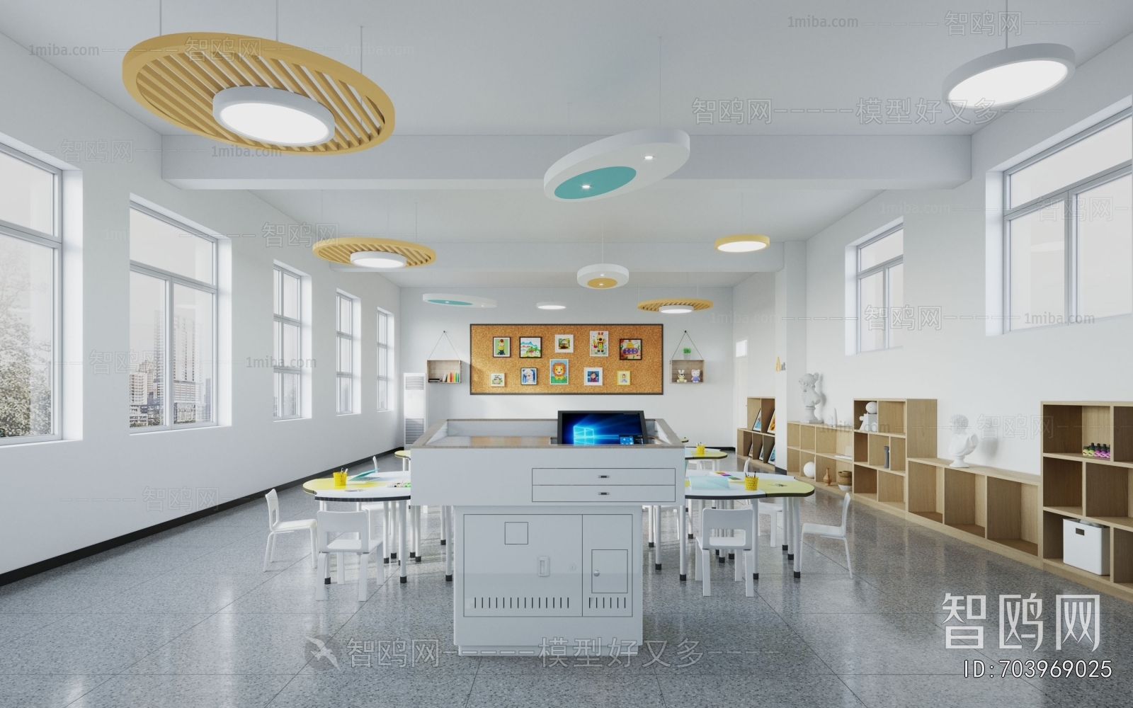 Modern School Classrooms