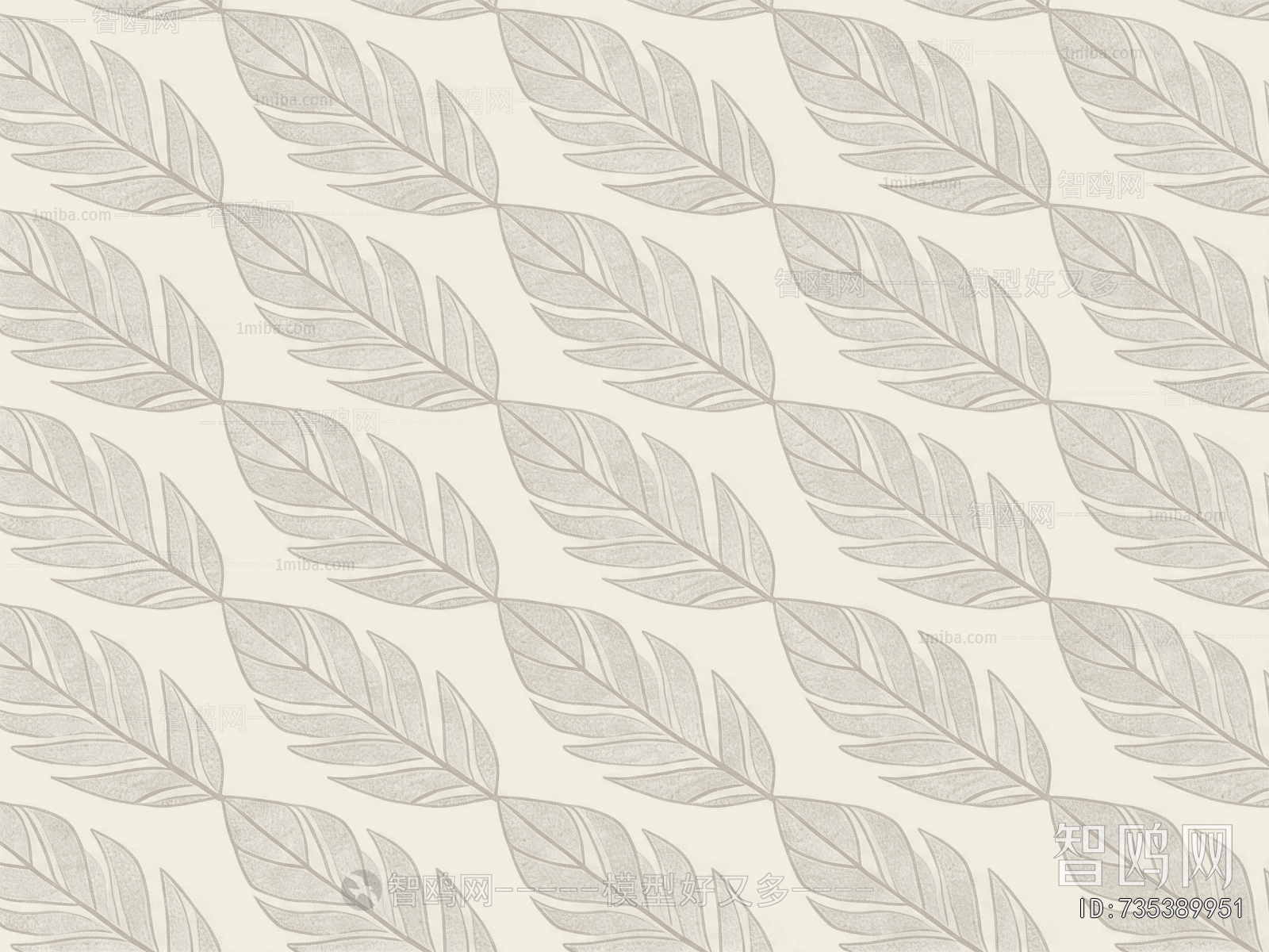 Animal And Plant Pattern Wallpaper
