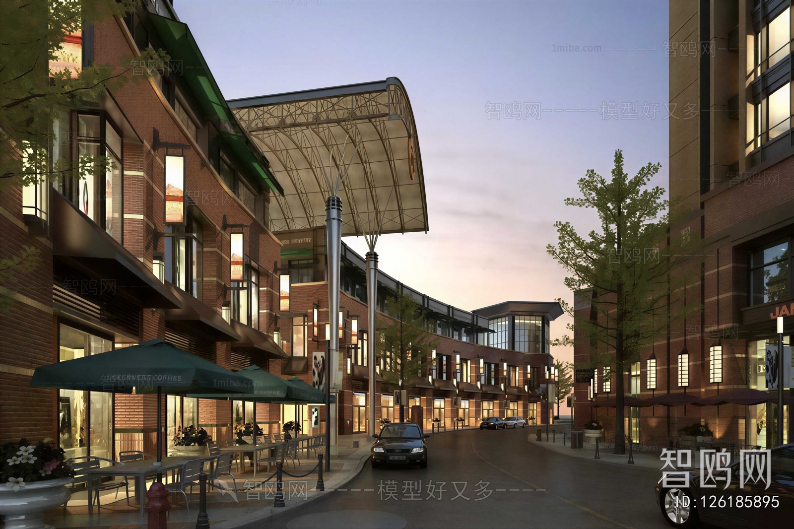 Modern Commercial Street