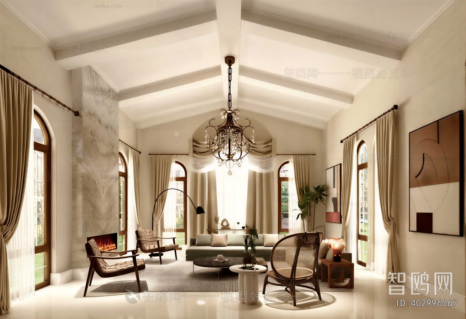 European Style A Living Room