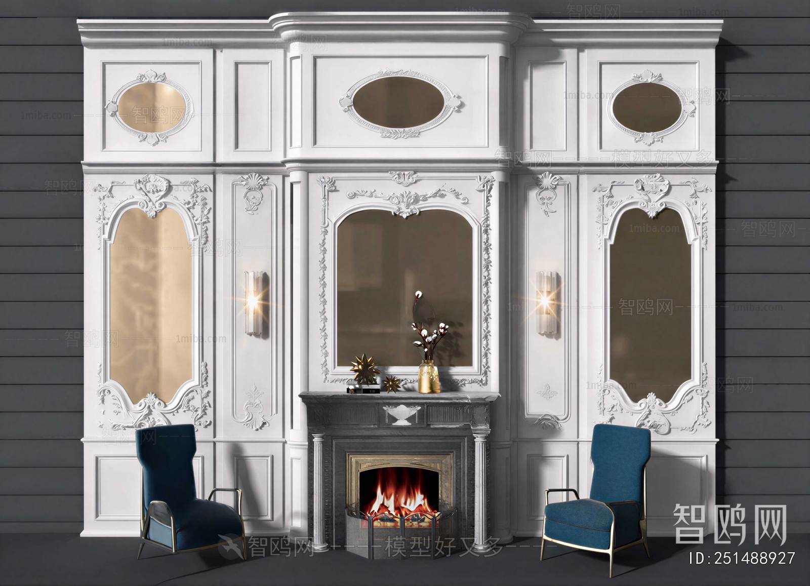 European Style TV Wall