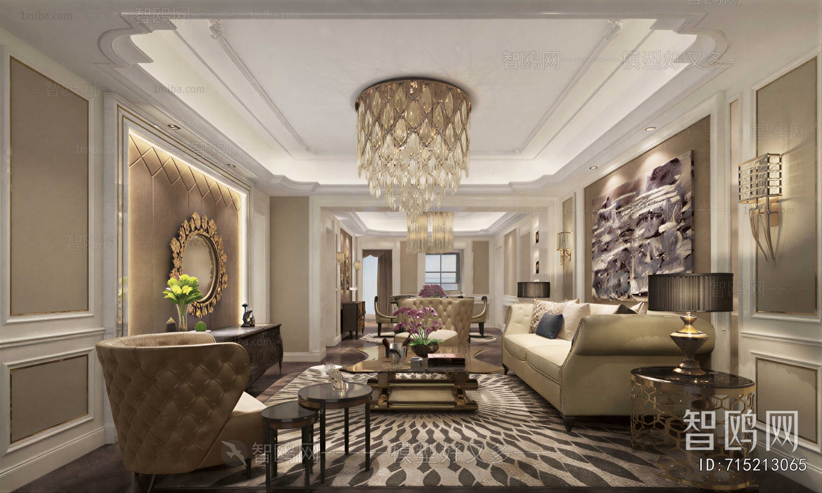 European Style A Living Room