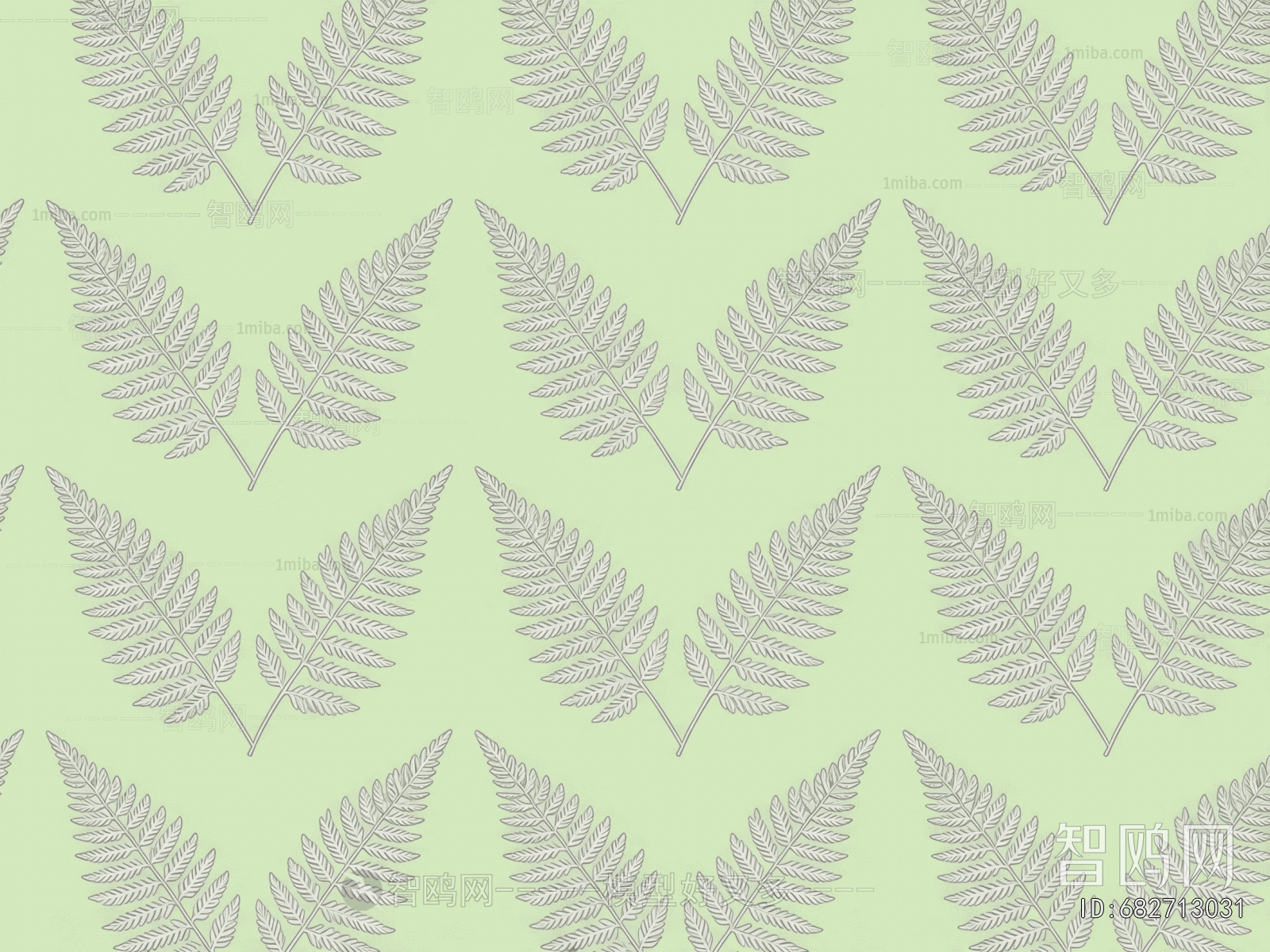 Animal And Plant Pattern Wallpaper