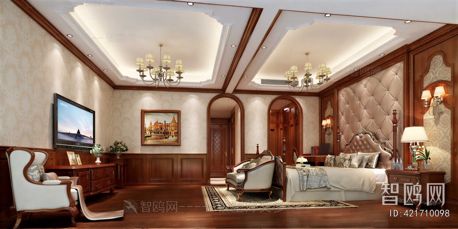 European Style Bedroom
