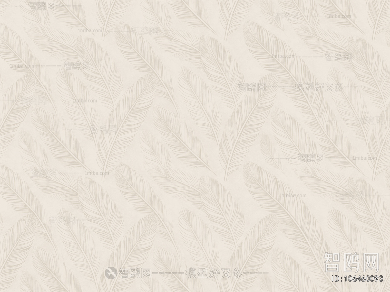 Animal And Plant Pattern Wallpaper