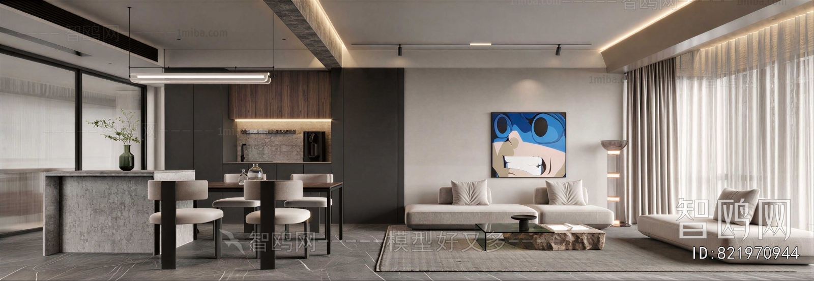 Modern A Living Room