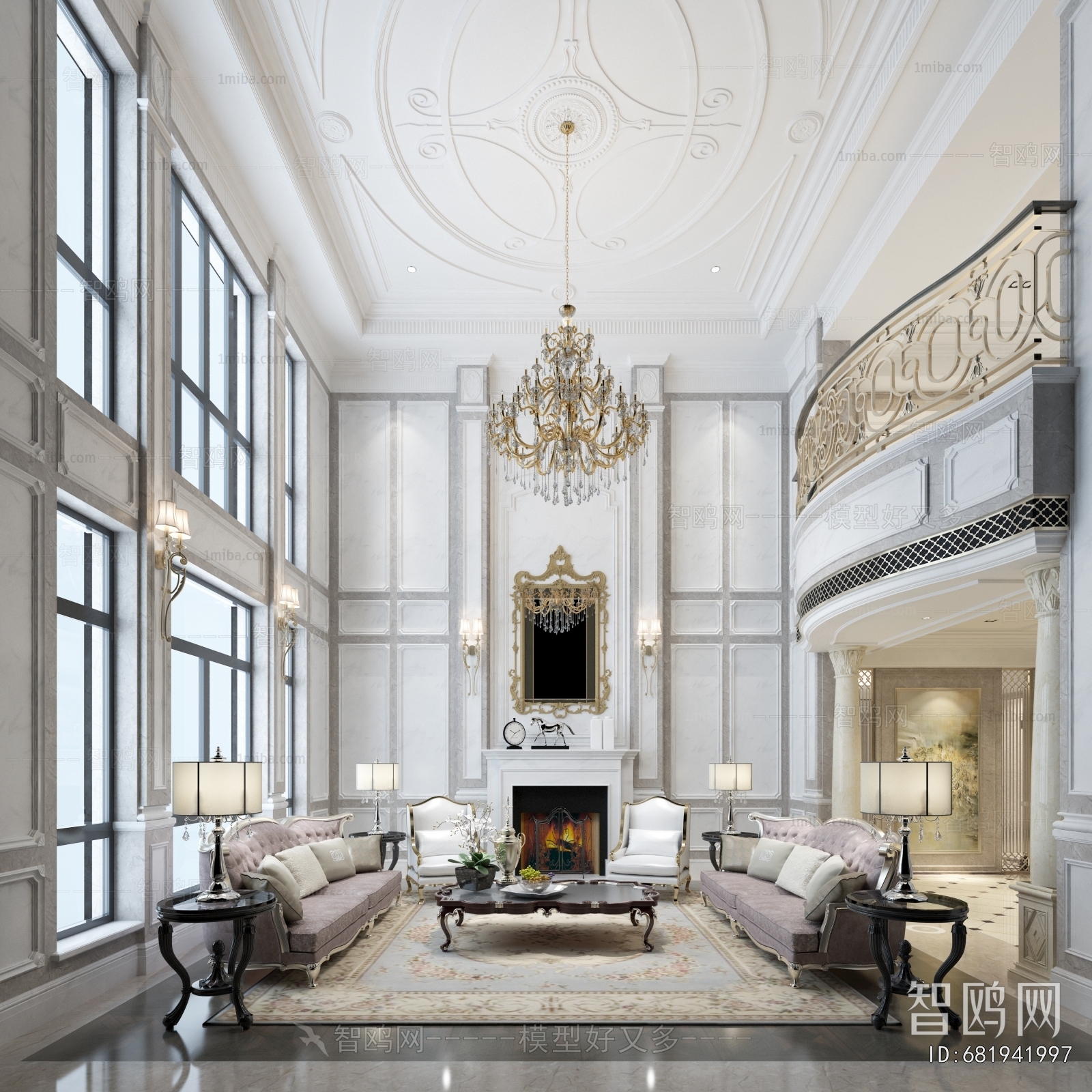 European Style A Living Room