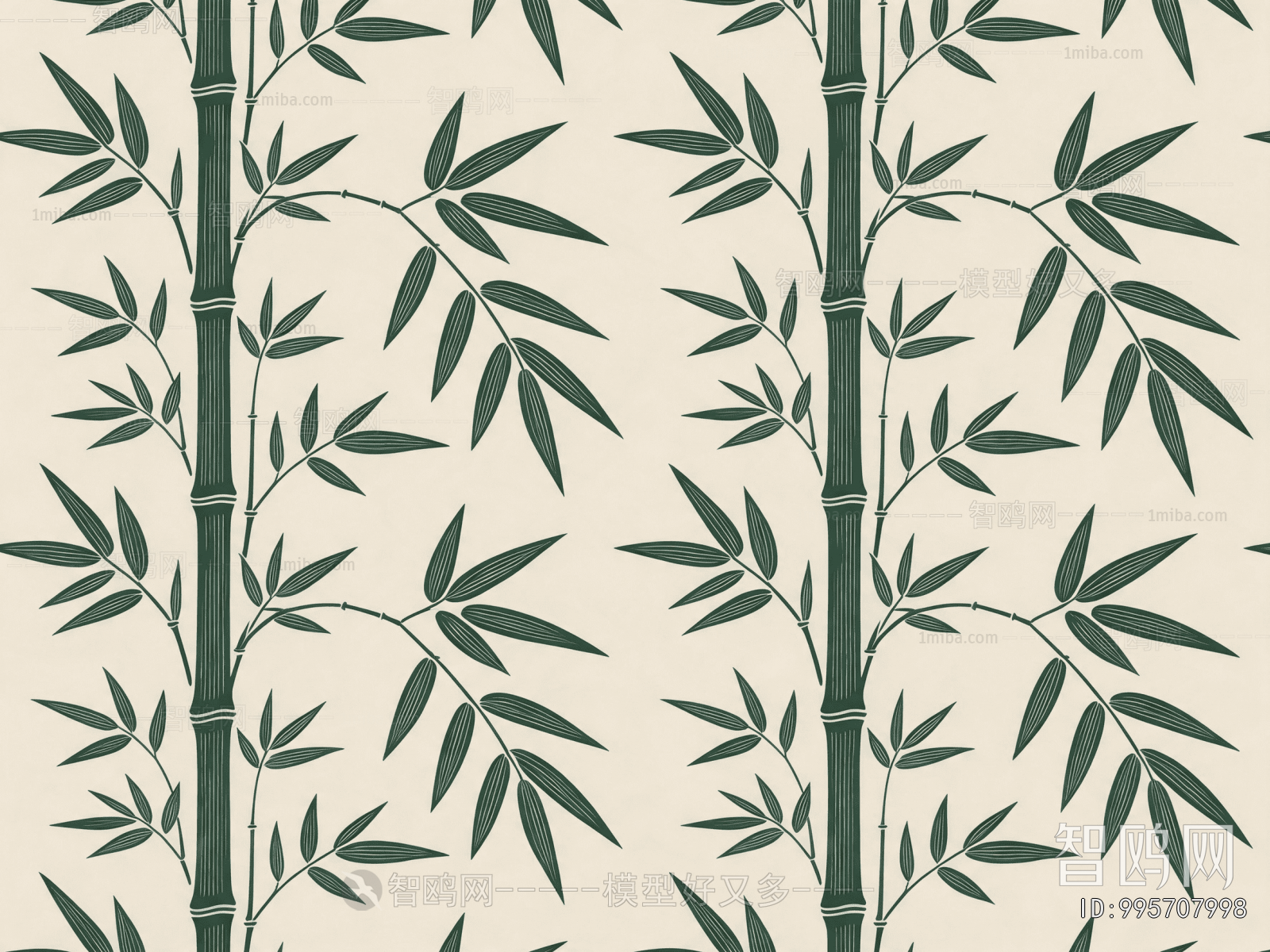 Animal And Plant Pattern Wallpaper