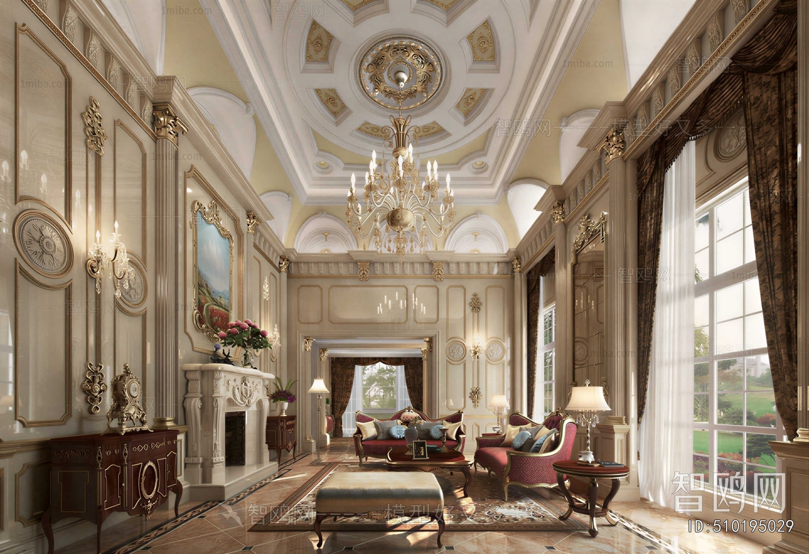 European Style A Living Room