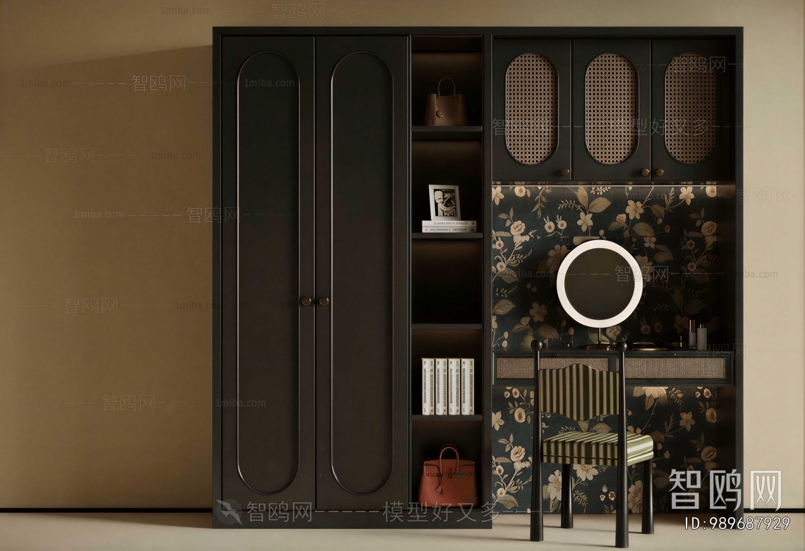 French Style Bookcase