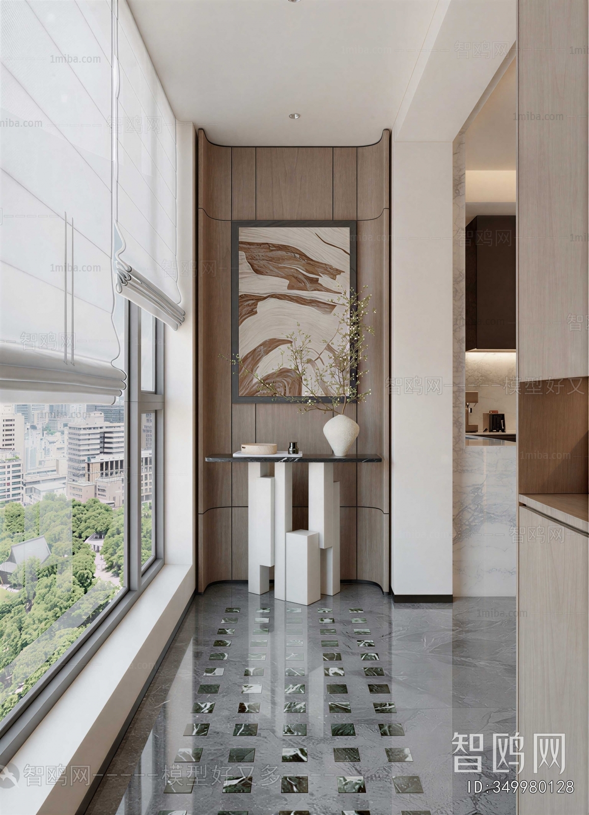 Modern Hallway